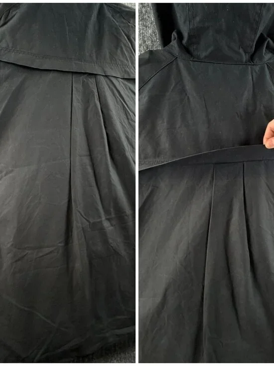 Barbour Love Wax Jacket Women Full Zip Blue Size 12 US Bird Lining Bridgewater - Picture 15 of 16